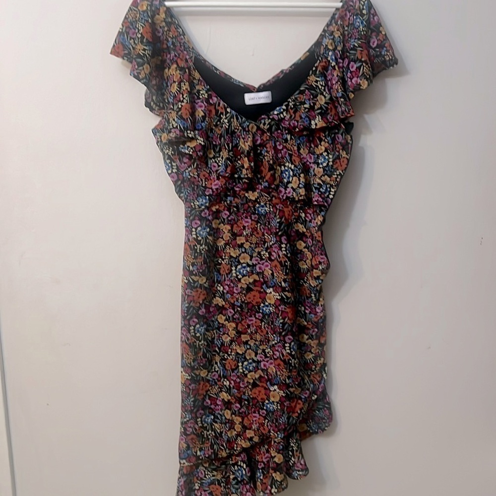 Lost and Wander floral dress size S boho and romantic regencycore Y2K